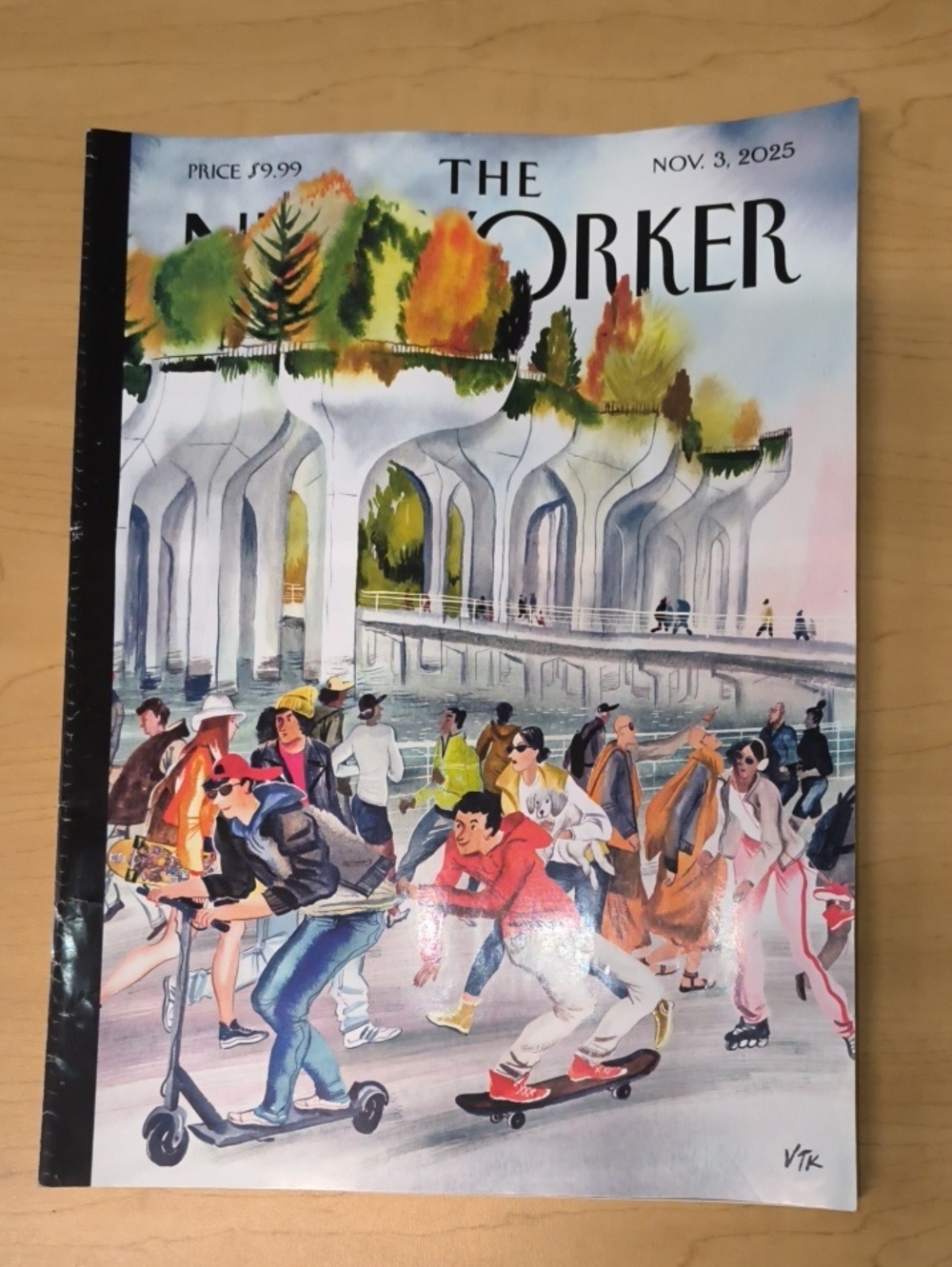The New Yorker Magazine Victoria Tentler-Krylov’s “Racing Through F:Nov 3, 2025